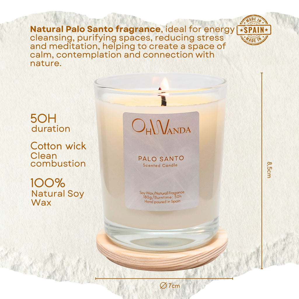 Duftlys Ohwanda Palo Santo 180g